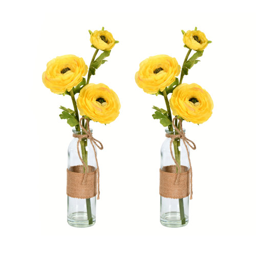 Artificial & Yellow Faux Flowers You'll Love Wayfair